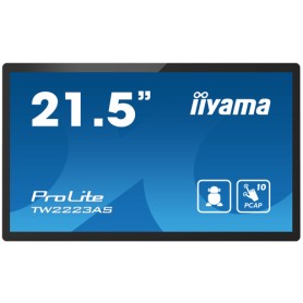 iiyama TW2223AS-B2 visualizzatore di messaggi Pannello piatto interattivo 54,6 cm (21.5") Wi-Fi 400 cd/m² Full HD Nero Touch sc