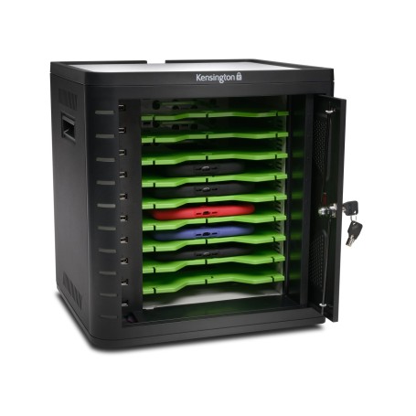 Kensington Armadietto universale di ricarica e sincronizzazione per tablet universale - Nero (K67862EU)