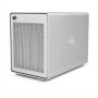 OWC Mercury Elite Pro Quad Box esterno HDD Argento 2.5/3.5" (OWCMEQCTSRT00)