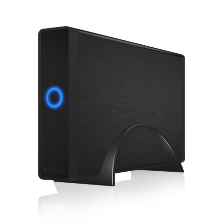 ICY BOX IB-377U3 Box esterno HDD Nero 3.5" (60145)