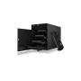 ICY BOX IB-3740-C31 Box esterno HDD/SSD Nero 2.5/3.5" (60360)