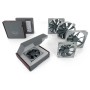 Noctua NF-B9 redux-1600 PWM Case per computer Ventilatore 9,2 cm Nero, Grigio (NF-B9 REDUX-1600 PWM)