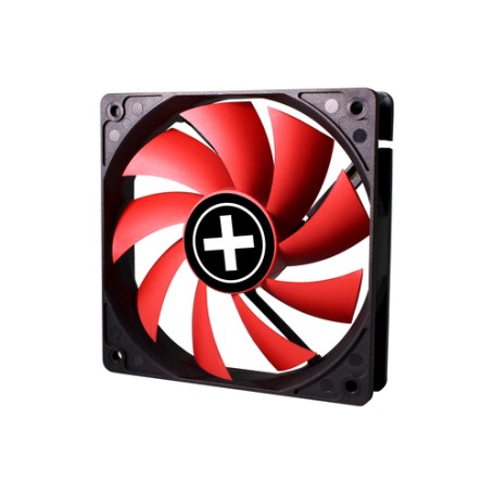 Xilence XPF120.R.PWM Case per computer Ventilatore 12 cm Nero, Rosso (XF042)