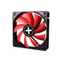 Xilence XPF120.R.PWM Case per computer Ventilatore 12 cm Nero, Rosso (XF042)