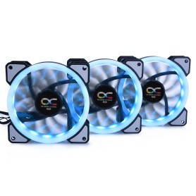 Alphacool Eiszyklon Aurora LUX Digital RGB Case per computer Ventilatore 12 cm Trasparente (24804)