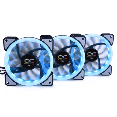 Alphacool Eiszyklon Aurora LUX Digital RGB Case per computer Ventilatore 12 cm Trasparente (24804)