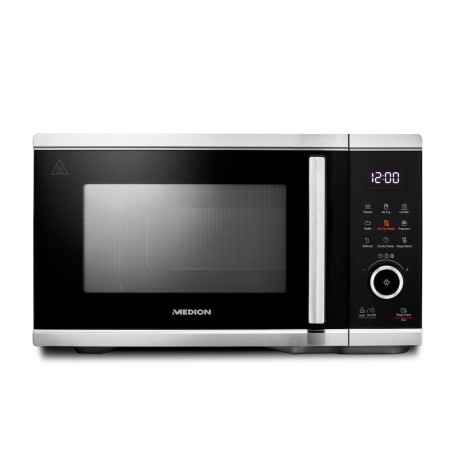 MEDION MD 11499 Nero, Acciaio inox Microonde combinato Superficie piana 25 L 900 W (50073421)