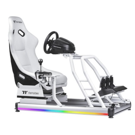 Thermaltake GSC-R50-CPASWH-01 sedia per videogioco Sedia da gioco per console