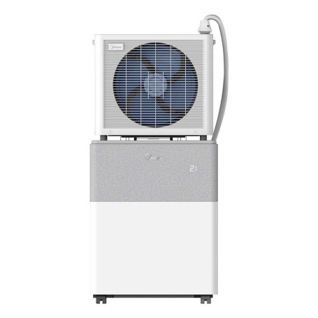Midea 4048164116478 condizionatore fisso Window air conditioner Grigio, Bianco (PortaSplit)