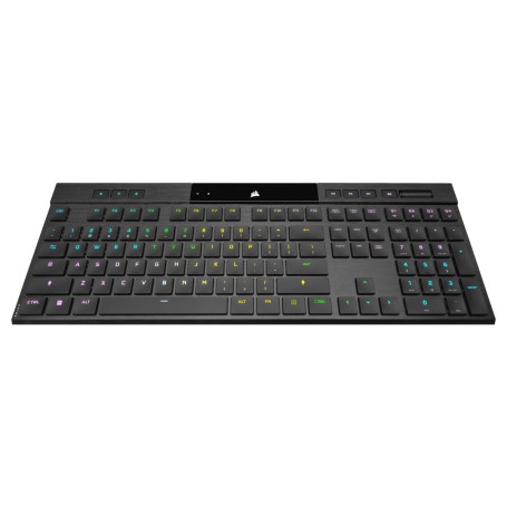 Corsair K100 RGB AIR tastiera Gaming USB + RF Wireless + Bluetooth QWERTZ Tedesco Nero (CH-913A01U-DE)