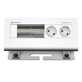 Kindermann 7430000052 cassetta di scarico Tipo F Grigio, Bianco