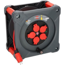 Brennenstuhl 9201500210 bobina avvolgicavo 5 presa(e) AC 50 m
