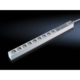 Rittal DK 7240.330 prolunghe e multiple 2 m 9 presa(e) AC Grigio (7240330)