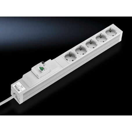 Rittal DK 7240.280 prolunghe e multiple 5 presa(e) AC Interno Grigio (7240280)