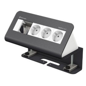 Kindermann 7430000073 cassetta di scarico Tipo F Grigio, Bianco