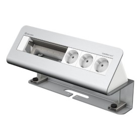 Kindermann 7430000063 cassetta di scarico Tipo F Alluminio, Bianco