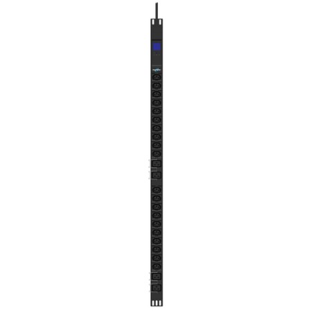 PowerWalker 10133028 unità di distribuzione dell'energia (PDU) 24 presa(e) AC 0U Nero