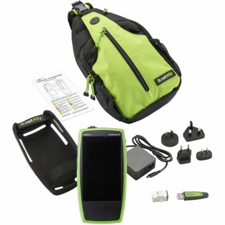 NetAlly LinkRunner AT 4000 Tester PoE Nero, Verde (LRAT-4000-KIT)