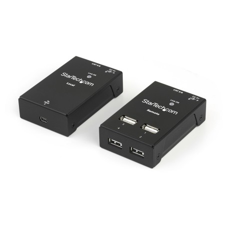 StarTech.com Prolunga/Extender USB 2.0 a 4 porte via Cat5 o Cat6 - Estensore USB2.0 via cavo Cat5/Cat6 fino a 40m (USB2004EXTV)