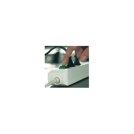 Brennenstuhl Eco-Line + Switch & 1,5 mm² Ø Cable Bianco 8 presa(e) AC 3 m (1159320018)