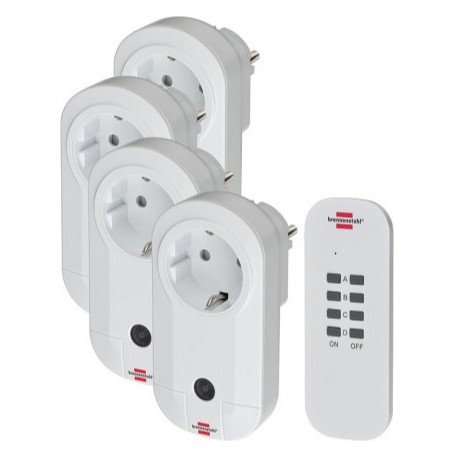 Brennenstuhl 1507050 adattatore per presa di corrente Bianco (1507050)