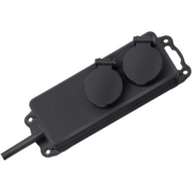 Brennenstuhl 1159930 protezione da sovraccarico Nero 2 presa(e) AC 230 V 2 m (1159930)