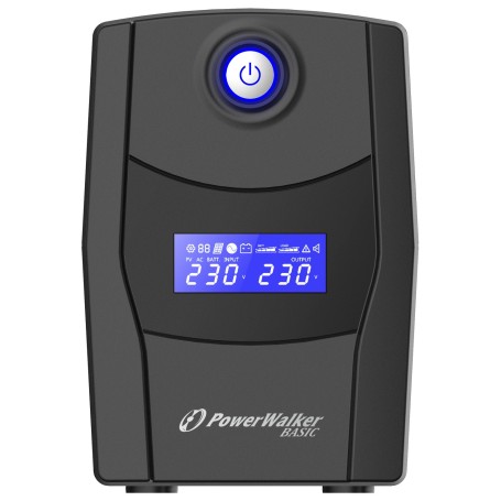 PowerWalker VI 600 STL A linea interattiva 0,6 kVA 360 W 2 presa(e) AC (10121072)