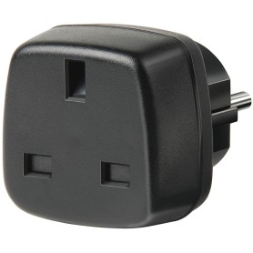 Brennenstuhl Travel Adapter GB/earthed adattatore e invertitore Nero (1508530)