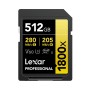 Lexar Professional 1800x 512 GB SDXC UHS-II Classe 10 (LSD1800512G-BNNNG)