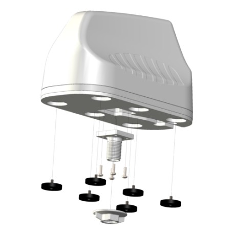 Poynting MIMO-0003-V2-15 antenna di rete Antenna direzionale MIMO SMB 5,8 dBi (A-MIMO-0003-V2-15)