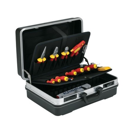 Klauke KL855B22 cassetta per attrezzi Nero, Argento