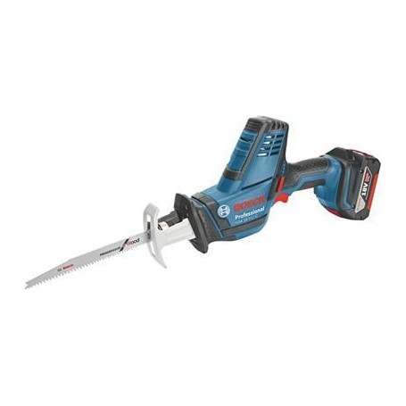 Bosch Akku-Säbelsäge GSA 18 V-Li C 2x ProCORE18V 4.0Ah +GAL18V-40 (63896+61462)