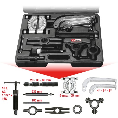 KS Tools 700.1200 estrattore per puleggia Estrattore con ganasce scorrevoli