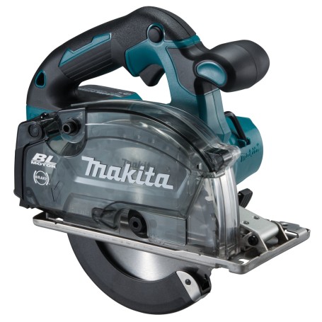 Makita DCS553RTJ sega circolare portatile 15 cm Nero, Blu 4200 Giri/min