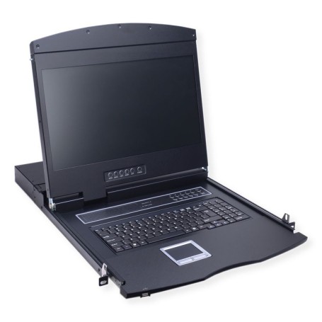 VALUE 26.99.0133 console a rack 48,3 cm (19") 1366 x 768 Pixel Nero 1U