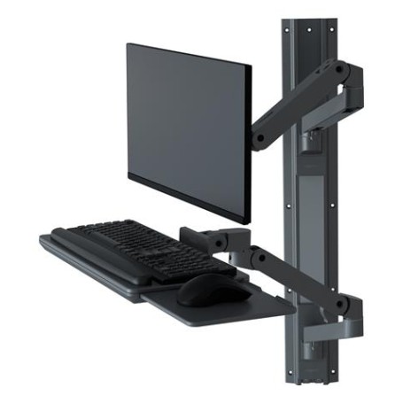 Ergotron LX Series 45-696-293 Supporti a parete per TV 86,4 cm (34") Grigio scuro