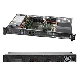 Supermicro 5019A-FN5T server Rack (1U) Intel Atom® DDR4-SDRAM 200 W (SYS-5019A-FN5T)