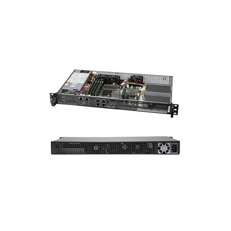 Supermicro 5019A-FN5T server Rack (1U) Intel Atom® DDR4-SDRAM 200 W (SYS-5019A-FN5T)