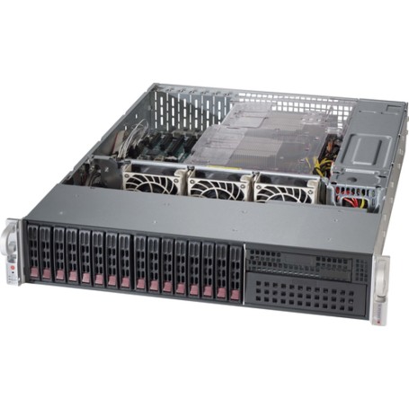 Supermicro SuperChassis 213BAC8-R1K23LPB Supporto Nero 1200 W (CSE-213BAC8-R1K23LPB)