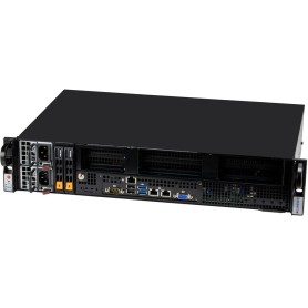 Supermicro SYS-211E-FRN2T sistema barebone per server Intel C741 LGA 4677 (Socket E) Armadio (2U) Nero