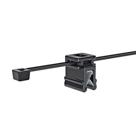 Hellermann Tyton T30REC4A fascetta Poliammide Nero 500 pz (150-76090)