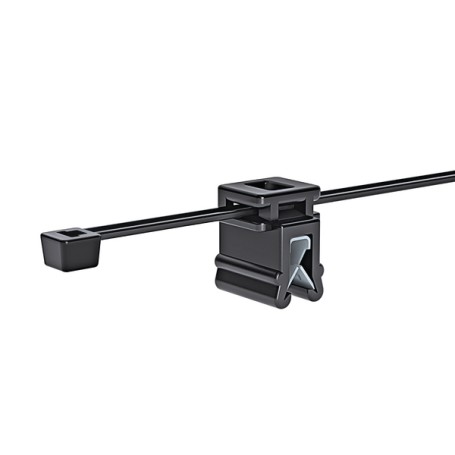 Hellermann Tyton T30REC4A fascetta Poliammide Nero 500 pz (150-76090)