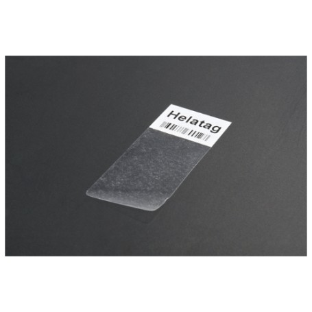Hellermann Tyton 594-61104 segnacavo Trasparente, Bianco Poliestere 1000 pz