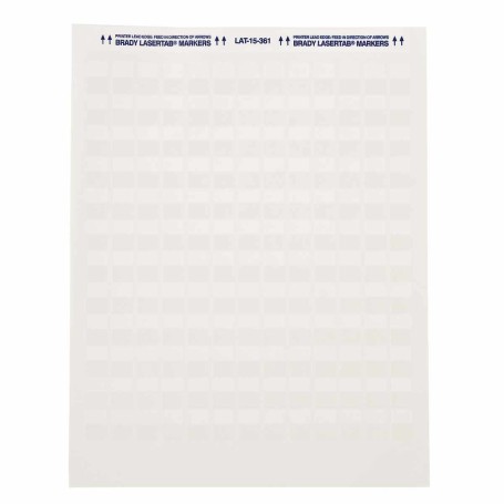 Brady LAT-19-361-1 etichetta per stampante Bianco (029744)