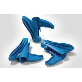 Hellermann Tyton 161-60006 isolamento dei cavi Blu 5 pz