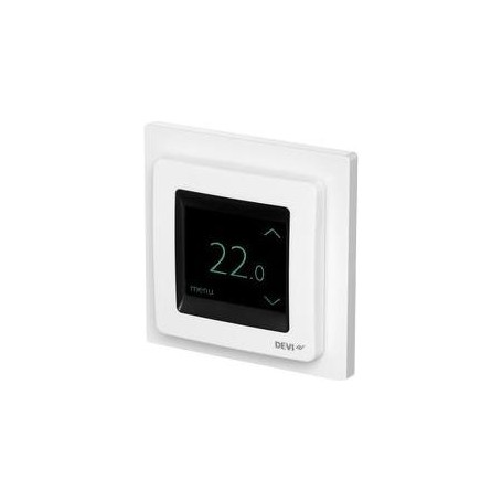 DEVI UP Uhren-Thermostat 16A 140F1065 DEVIreg Touch mit Touch-Display 140F1065 (140F1065)