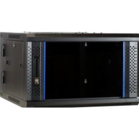 Azerty DS6606-Double 6U Da parete Nero (DS6606-DOUBLE)
