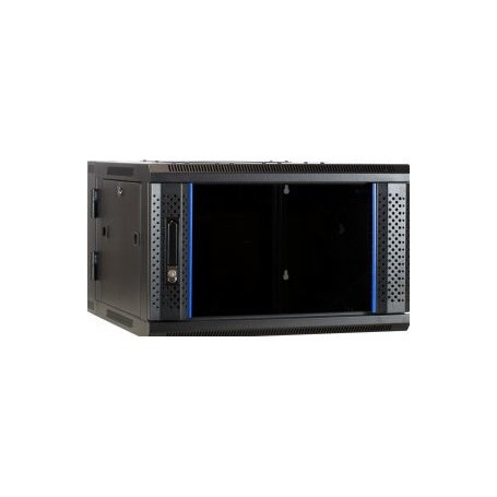 Azerty DS6606-Double 6U Da parete Nero (DS6606-DOUBLE)
