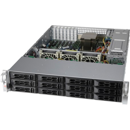 Supermicro CSE-LA26AC12-R920LP1 computer case Supporto Nero, Grigio 920 W