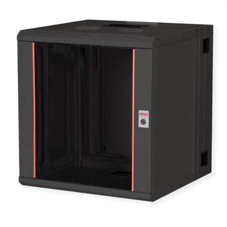 ROLINE 26.21.0182 rack 12U Da parete Nero